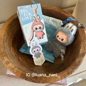Pop Mart Labubu The Monsters  Pin for Love Letter W Plush Pendant Confirmed